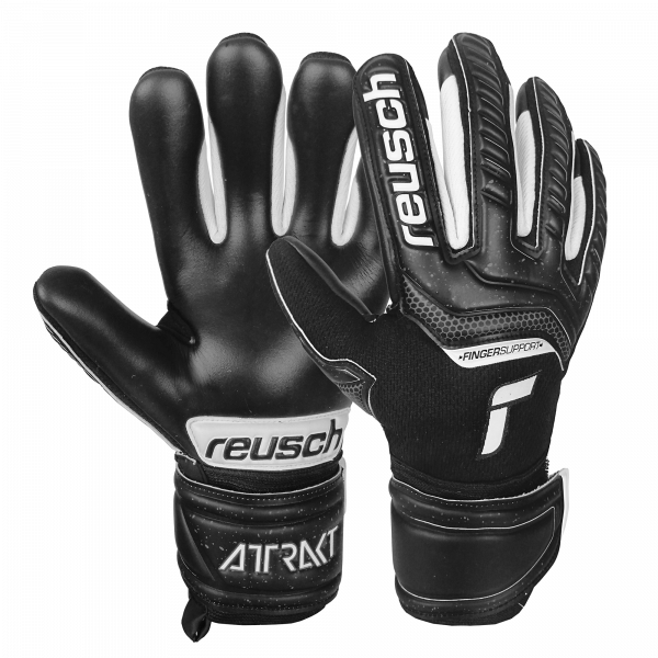 Reusch Attrakt Infinity Finger Support Junior 5172730 7700 black 1